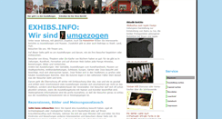 Desktop Screenshot of exhibs.info